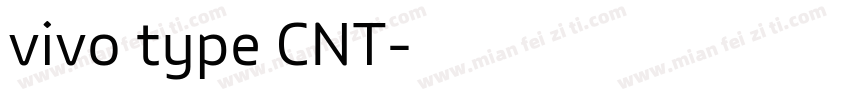 vivo type CNT字体转换